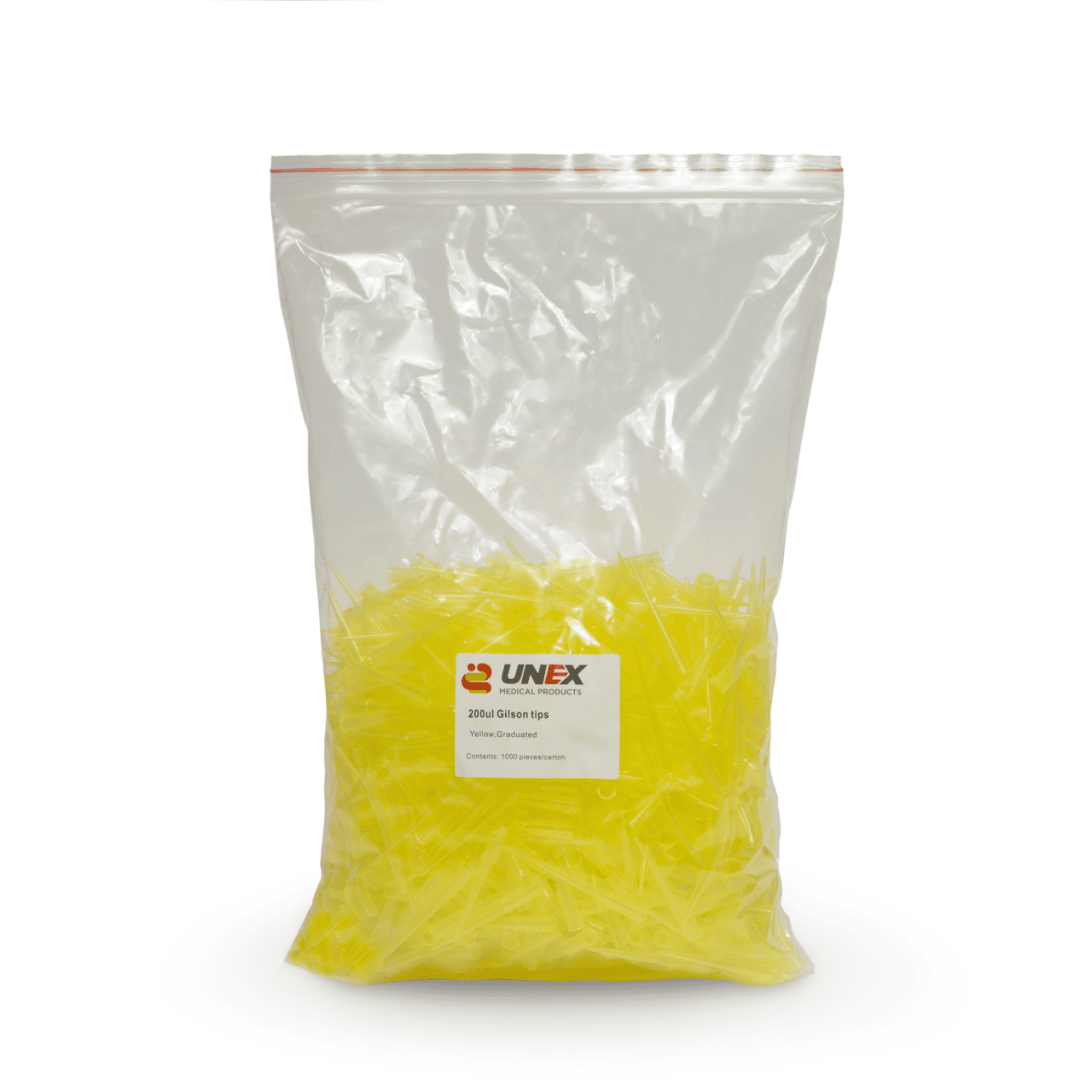 Наконечники для пипеток  UNEX (UNEX MEDICAL PRODUCTS) желтые